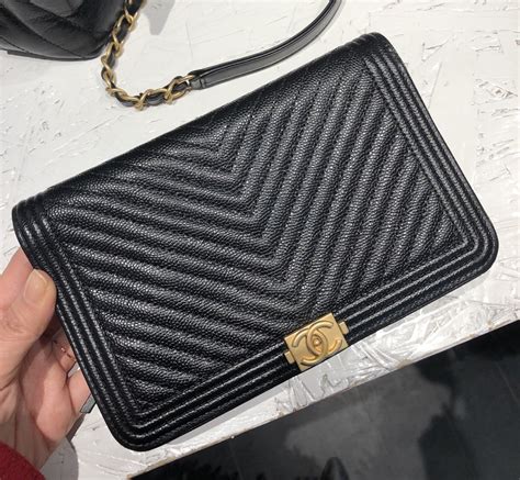 chanel boy woc lambskin|Chanel: WOC & Small Bags // Size & Price Comparison.